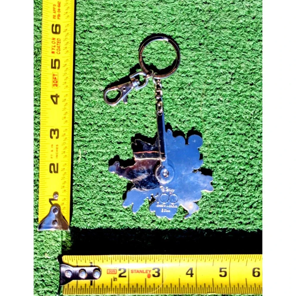 Disney 100 Celebration Collection Mickey & Friends Spinner Keyring Accessory EUC